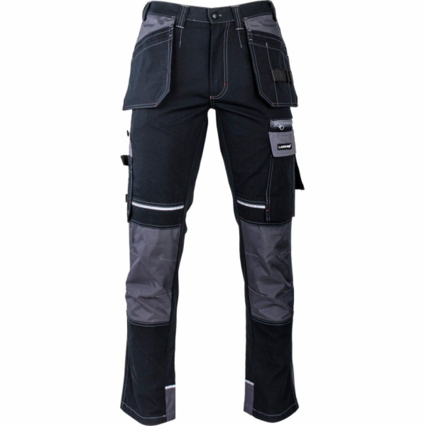 Lahti Pro Černošedé kalhoty s výztuhami, 2XL, CE, LAHTI