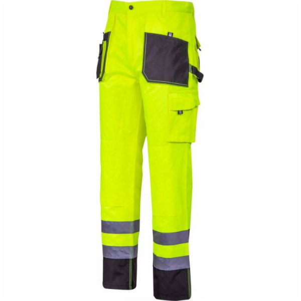 Lahti Pro VÝSOKĚ VIDITELNÉ KALHOTY ČERNOŽLUTÉ, XL, CE, LAHTI
