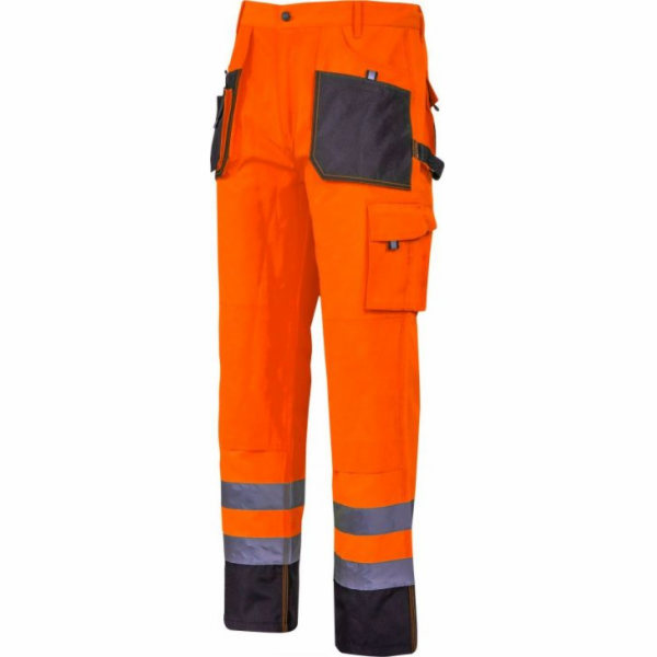 Lahti Pro VÝSOKĚ VIDITELNÉ KALHOTY ČERNO-ORANŽOVÉ, S, CE,...