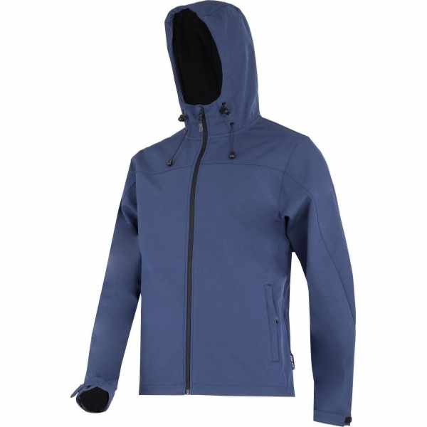 Lahti Pro SOFTSHELLOVÁ BUNDA S KAPUCÍ, TMAVĚ MODRÁ, 3XL, ...