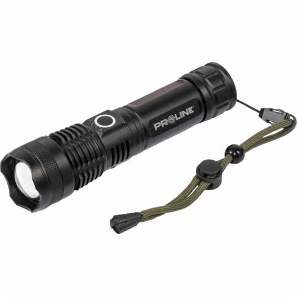 Pro-Line Hliníková svítilna , USB-C, 600 LM, zoom, 5 reži...