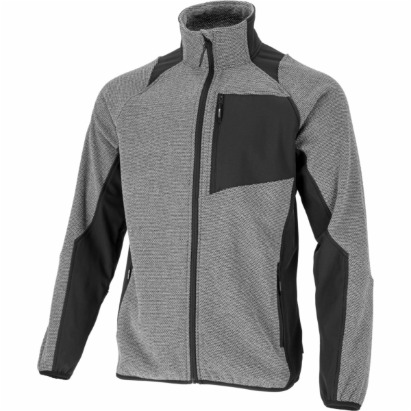 PRO Mikina Tech-fleece šedo-černá, 2xL, ce, lahti