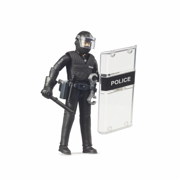 Bruder BWORLD Figurka Policista těžkooděnec
