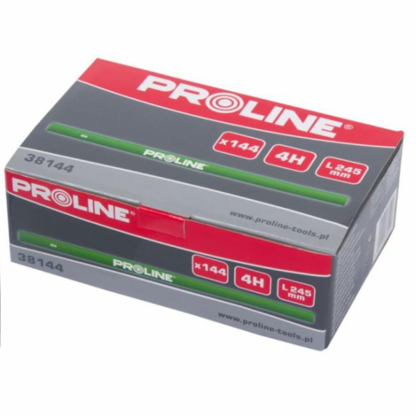 Pro-Line Zednické ceruzky tvrdé zelené 4H 245 mm 144 ks (...