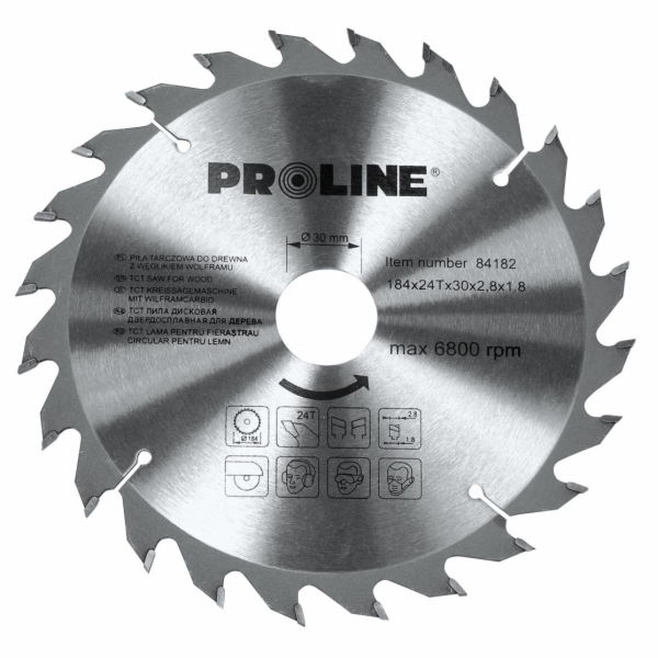 Pro-Line Kotoučová pila s karbidovým břitem na dřevo 30x3...