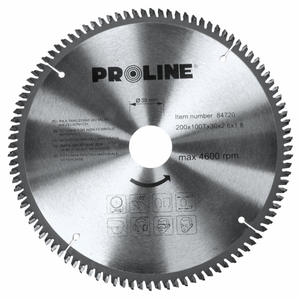 Pro-Line Kotoučová pila 210x30mm 100zubů - 84722