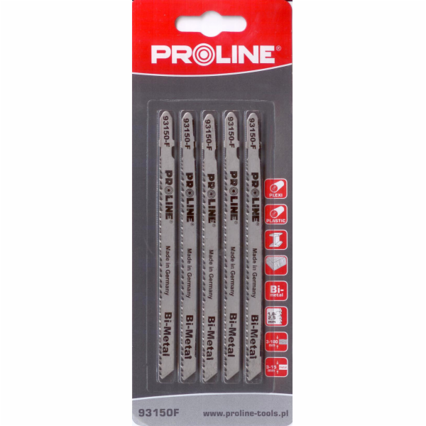 Pro-Line bimetalové pilové listy do přímočaré pily 5 ks, ...
