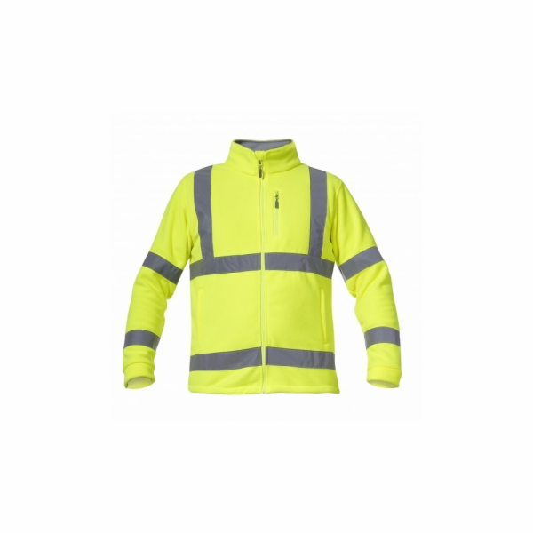 Lahti Pro Mikina Hi-Vis žlutá fleecová velikost L (L4010903)
