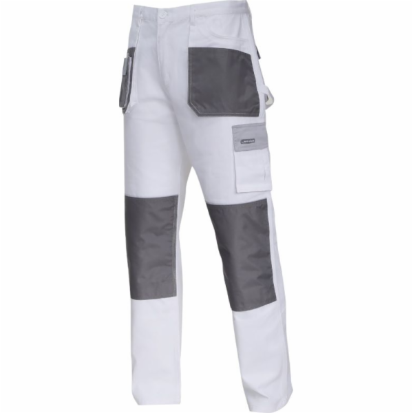 Lahti Pro Kalhoty bílé a šedé, 100% bavlna, XL/56 (L4051356)