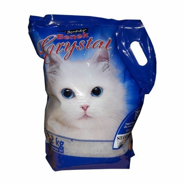 Super Benek Stelivo pro kočky Crystal 7,6 l