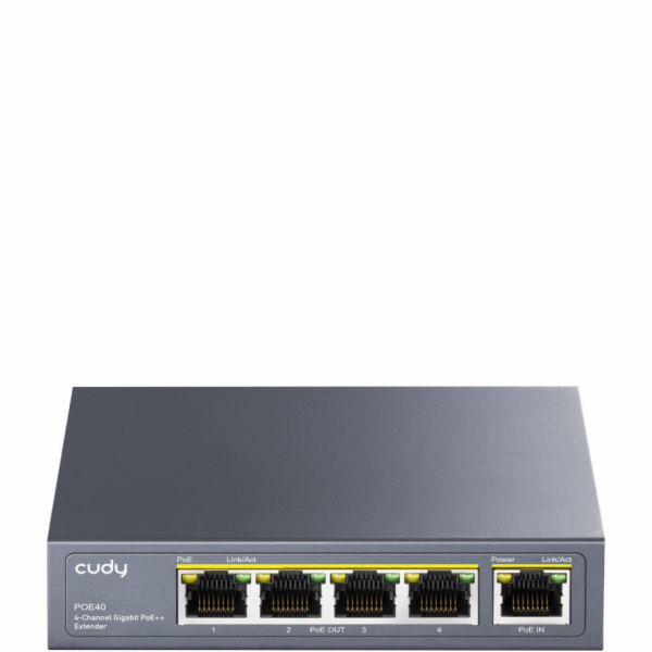 Cudy Miracles MIRACLES POE40 4kanálový gigabitový PoE++ e...