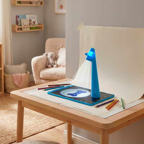 Kidea Tablet Paw Patrol s projektorem růžový