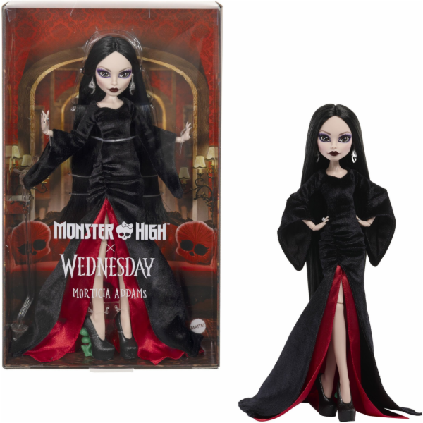 Mattel Monster High X Wednesday Morticia Addams (JLK99)