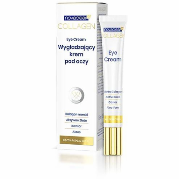 Yoskine NOVACLEAR kolagenový vyhlazující oční krém 15ml