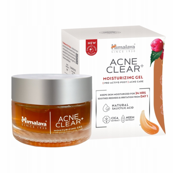 Himalaya HIMALAYA Acne Clear+ hydratační gel na obličej 5...