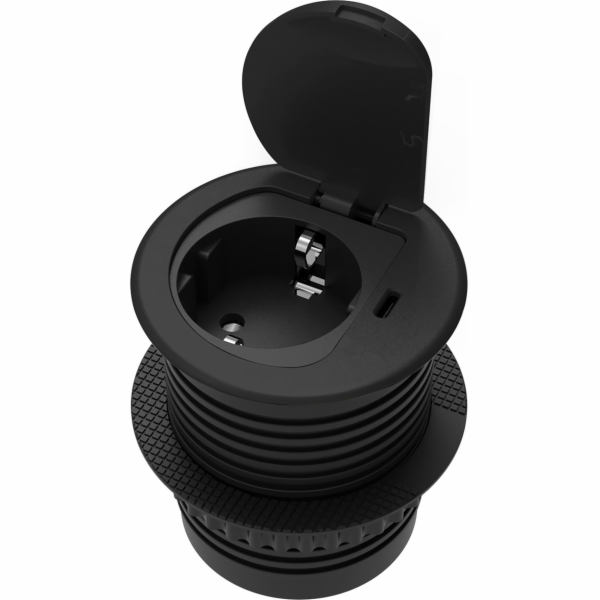 Orno Nábytková zásuvka O6cm zapuštěná do pracovní desky s...