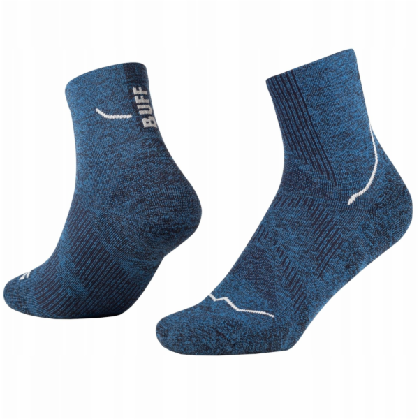 Buff Ponožky BUFF DryFlx Quarter Socks 137790707 Tmavě mo...