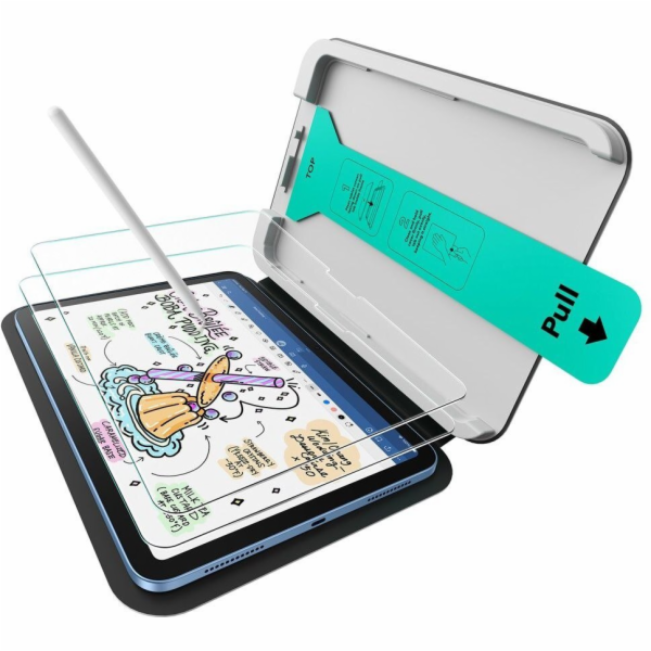 ESR TVRZENÉ SKLO ESR PAPÍROVÉ BALENÍ 2 ks iPad 10,9” 10 /...
