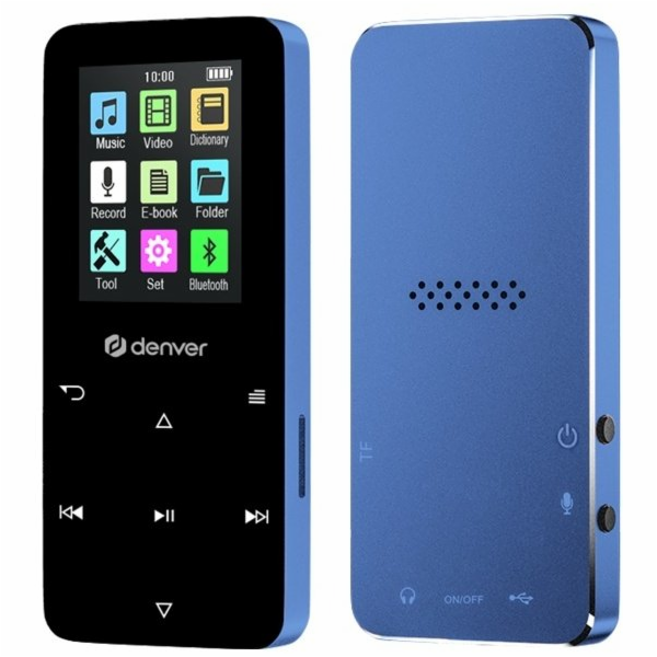 Denver MP4 přehrávač MP-1830BU BT 1.8 4GB modrý