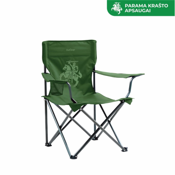 OUTLINER Turistická židle Vytis , zelená