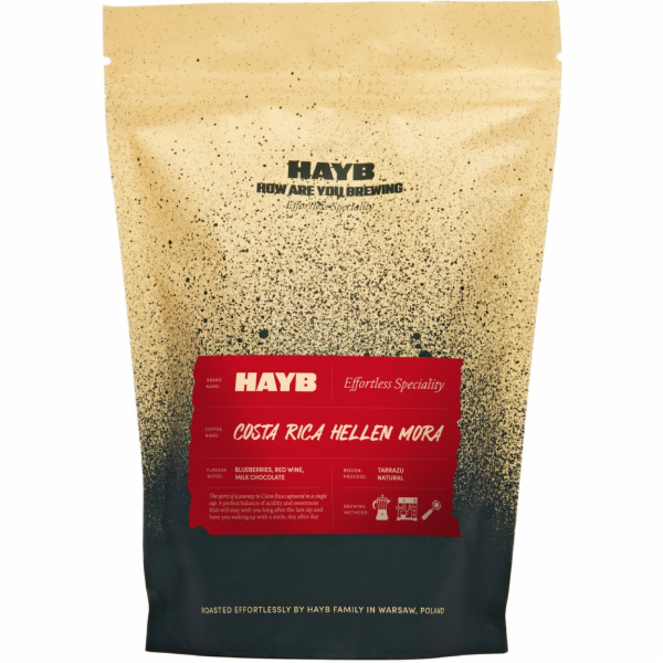 HAYB Kávová zrna Kostarika Hellen Mora Espresso 250 g