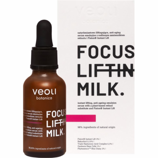 NoName VEOLI BOTANICA_Focus Lifting Milk okamžité lifting...