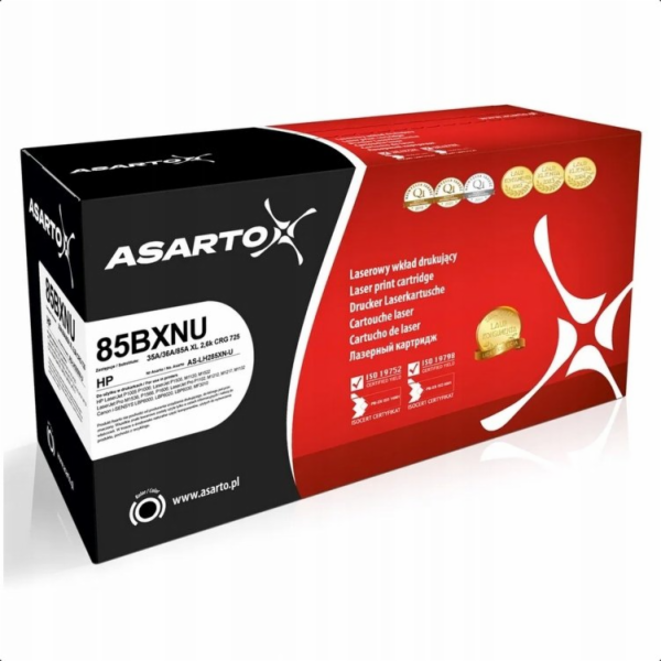 Asarto Toner Toner Asarto pro HP 85BXNU | CRG 725 | 2600 ...