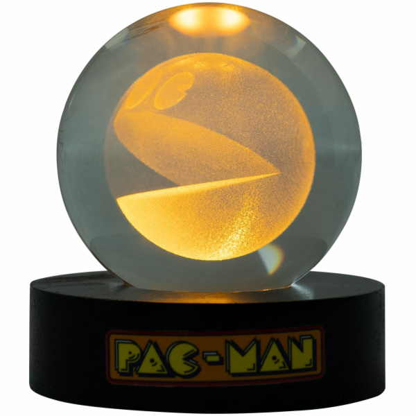 NoName Pac-Man křišťálová koule retro LED stolní lampa US...