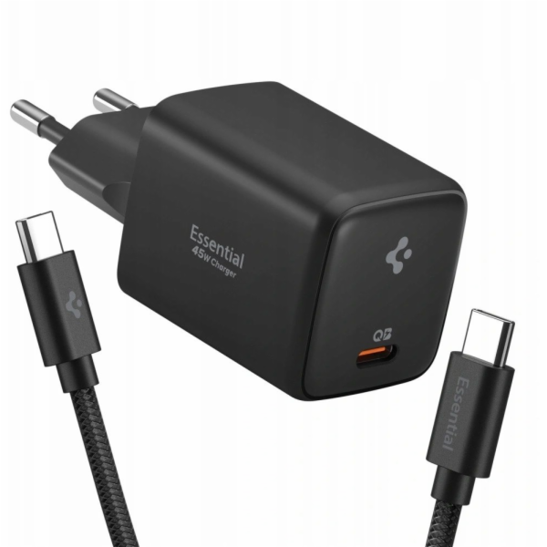 Spigen Nabíječka SPIGEN EE451EU ESSENTIAL 1PORTOVÁ SÍŤOVÁ...