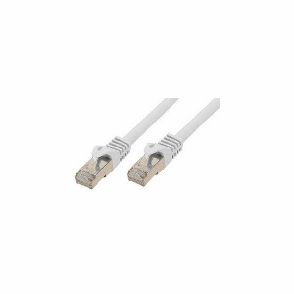 Shiverpeaks RJ45 S/FTP patch kabel, Cat7 LSZH 0,5 m bílý