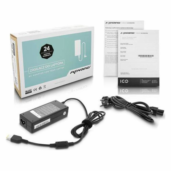 Movano Napájecí adaptér pro notebook 90W, 4,5 mm, 4,5 A, ...