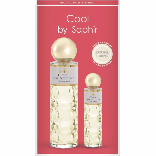 NoName SADA SAPHIR Cool EDP sprej 200ml + EDP sprej 30ml