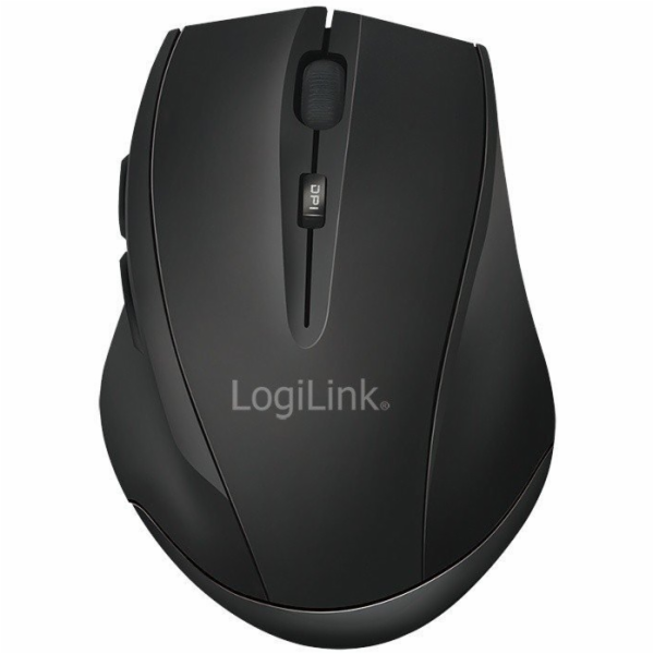 LogiLink Bezdrátová myš BT 5.0, ergonomická, černá