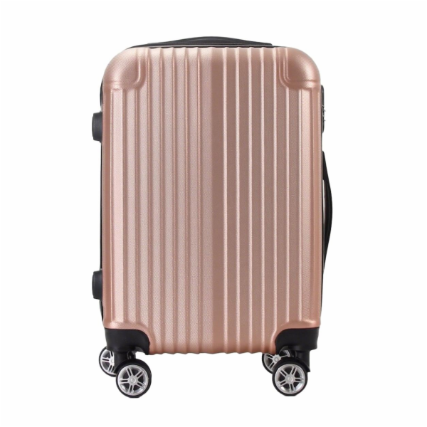 OUTLINER Cestovní kufr, růžový, 37 x 22 x 56 cm