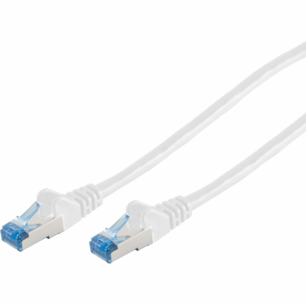 NoName Patch kabel CAT6a RJ45 S/FTP 2m bílý