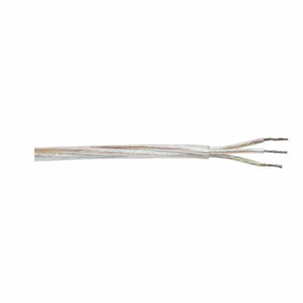 Sonstige Hadicový kabel H03VV-F 3 x 0,75 Průhledný 10 m