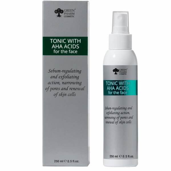 NoName GREEN PHARM COSMETICS_Čisticí tonikum s AHA kyseli...
