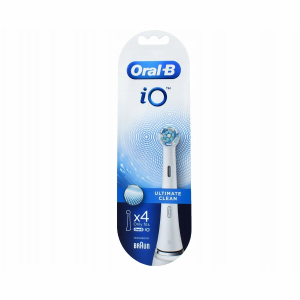 Oral-B Hlavice kartáčku iO Ultimate Clean White, 4 ks.