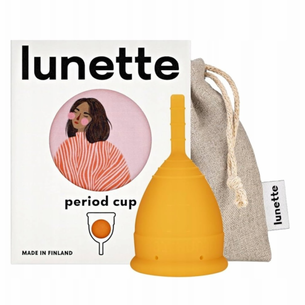 Lunette LUNETTE_Menstruační kalíšky 46mm oranžové