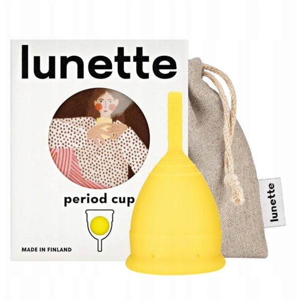 Lunette LUNETTE_Menstruační kalíšky 41 mm žluté
