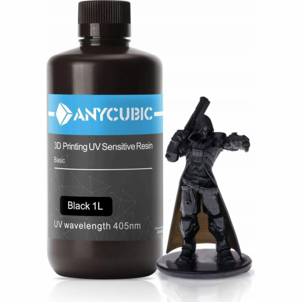 Anycubic UV pryskyřice 1l černá