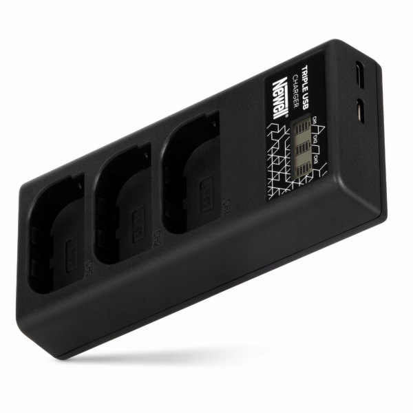 Eneride Nabíječka fotoaparátů Newell CD-USB-C, tříkanálov...