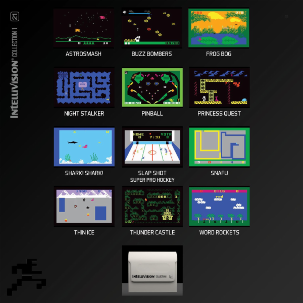Cenega EVERCADE #21 - Herní sada Intellivision 1