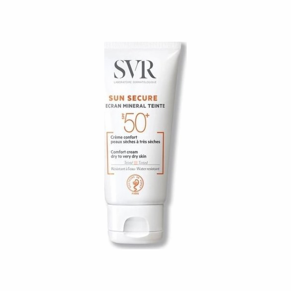SVR , Sun Secure, Ecran Mineral, krém, pro normální až sm...