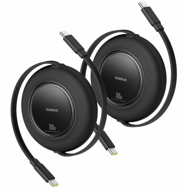 Baseus Kabel USB-C - USB-C 2 m černý (6932172687687)