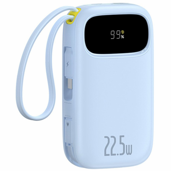 Baseus Powerbanka 20000mAh s displejem a vestavěnými kabe...