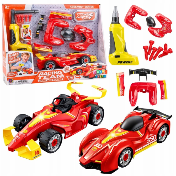 LeanToys Sada na tuning aut , závodní auto, soustružení, ...