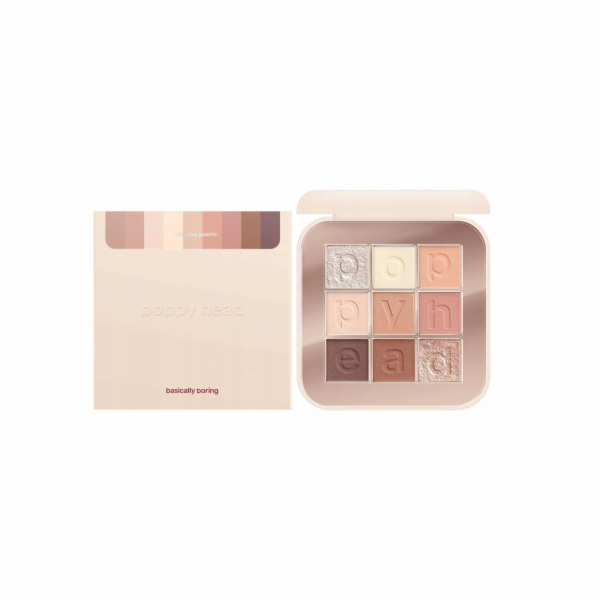 NoName POPPY HEAD_Eyeshadow Palette Paleta očních stínů B...