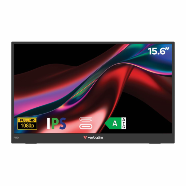 Verbatim PM-15 Přenosný monitor 15,6"