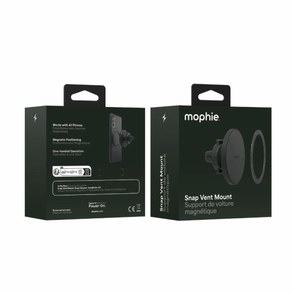 Mophie Snap držák - černý (nenabíjecí)